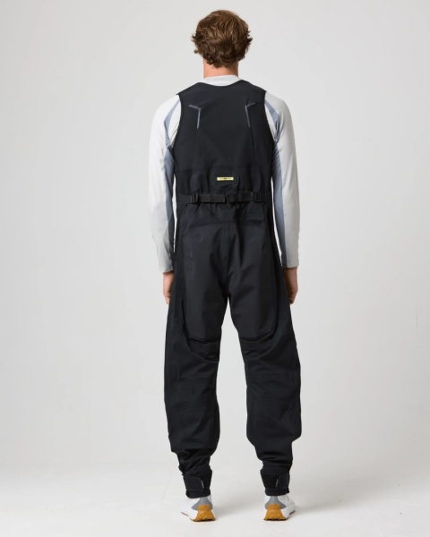 Henri-Lloyd Dynamic Salopettes Mens Black - męskie spodnie żeglarskie softshell
