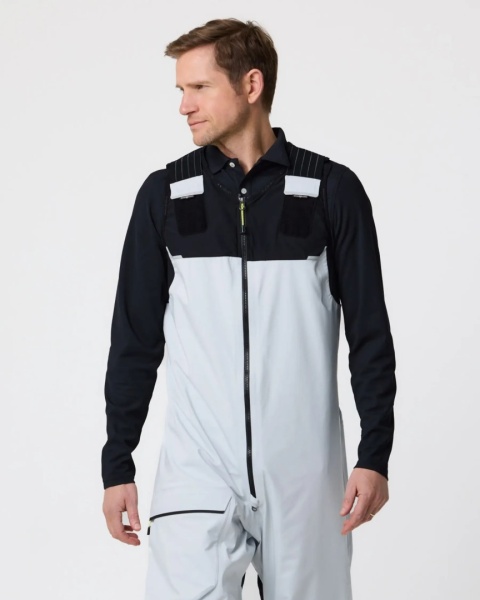Henri-Lloyd Dynamic Salopettes Mens Ice - męskie spodnie żeglarskie softshell