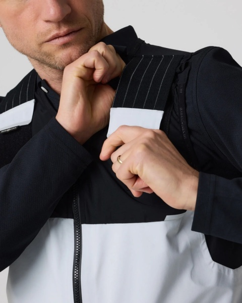 Henri-Lloyd Dynamic Salopettes Mens Ice - męskie spodnie żeglarskie softshell