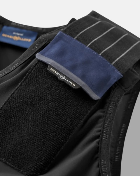 Henri-Lloyd Dynamic Salopettes Mens Navy Blue - męskie spodnie żeglarskie softshell
