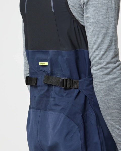 Henri-Lloyd Dynamic Salopettes Mens Navy Blue - męskie spodnie żeglarskie softshell