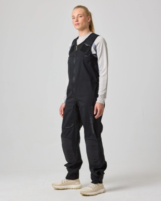 Henri-Lloyd Dynamic Salopettes Womens Black - damskie spodnie żeglarskie softshell