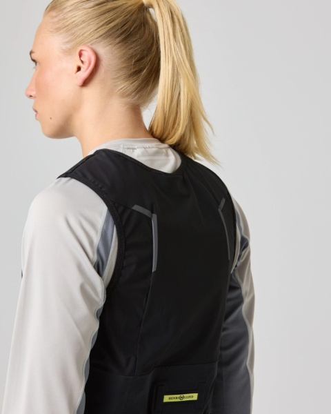 Henri-Lloyd Dynamic Salopettes Womens Black - damskie spodnie żeglarskie softshell