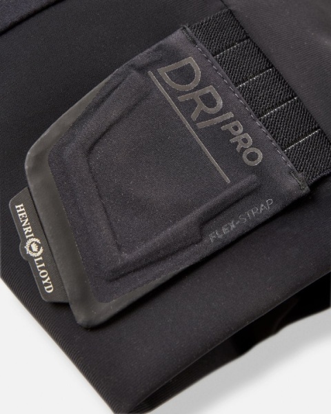 Henri-Lloyd Dynamic Salopettes Womens Black - damskie spodnie żeglarskie softshell