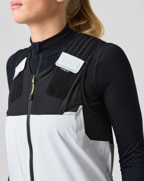 Henri-Lloyd Dynamic Salopettes Womens Ice - damskie spodnie żeglarskie softshell