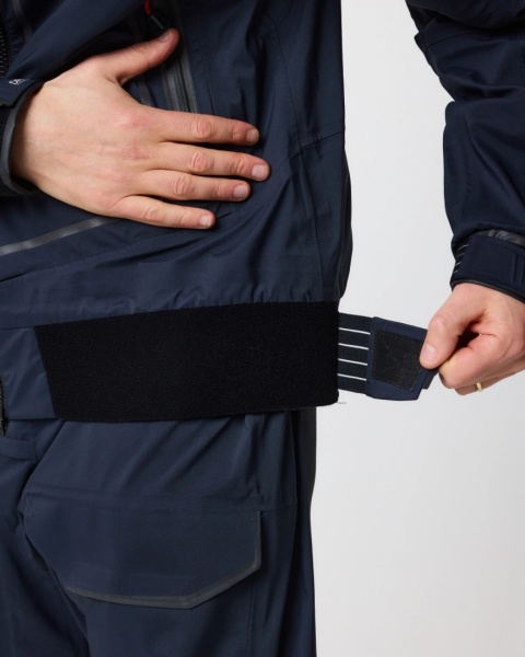 Henri Lloyd Ocean Pro Full Zip Smock Navy Black - sztormiak offshore z pełnym zamkiem