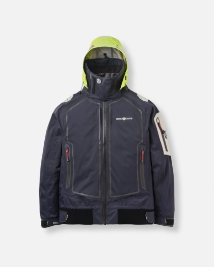 Henri Lloyd Ocean Pro Full Zip Smock Navy Black - sztormiak offshore z pełnym zamkiem