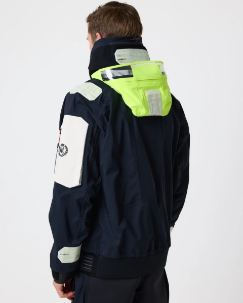 Henri Lloyd Ocean Pro Full Zip Smock Navy Black - sztormiak offshore z pełnym zamkiem