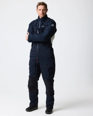 Henri-Lloyd Ocean Pro Hi-Fit Navy/Black - profesjonalne spodnie sztormowe offshore