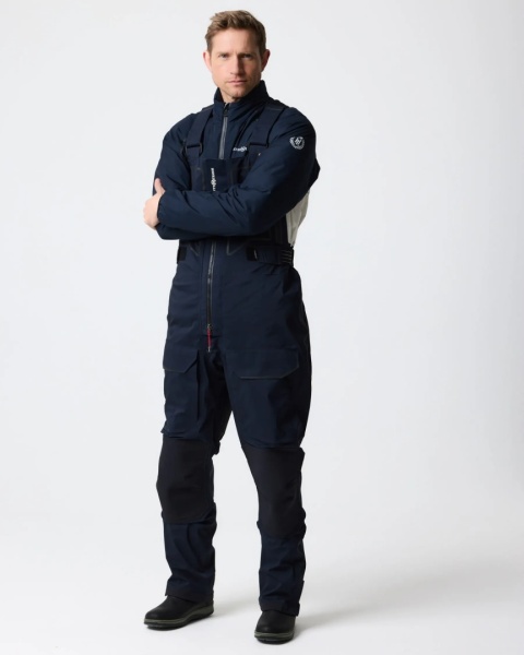 Henri-Lloyd Ocean Pro Hi-Fit Navy/Black - profesjonalne spodnie sztormowe offshore