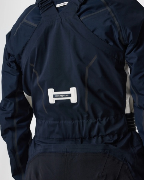Henri-Lloyd Ocean Pro Hi-Fit Navy/Black - profesjonalne spodnie sztormowe offshore