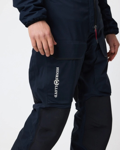Henri-Lloyd Ocean Pro Hi-Fit Navy/Black - profesjonalne spodnie sztormowe offshore