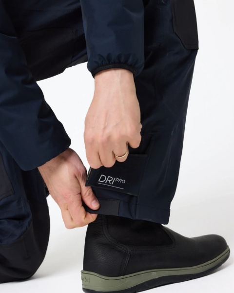 Henri-Lloyd Ocean Pro Hi-Fit Navy/Black - profesjonalne spodnie sztormowe offshore