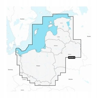 Mapa morska Garmin BlueChart g3 HXEU065R Polska, Jeziora Mazurskie i Bałtyk – karta microSD/SD 010-C0849-20