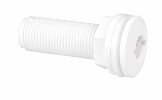 Otwór w kadłubie Trudesign 1/2" w kształcie grzybka biały