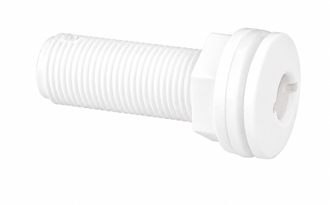 Otwór w kadłubie Trudesign 1/2" w kształcie grzybka biały