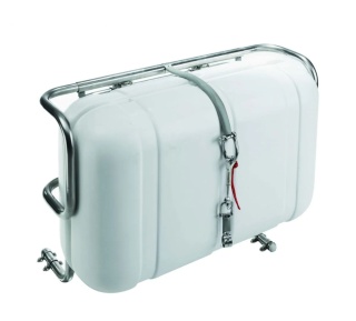 Podstawa pod tratwę ratunkową ze stali nierdzewnej regulowana