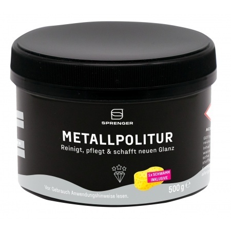 SPRENGER Polerowanie Metalu 500 ml - pasta do stali nierdzewnej, relingów i okuć