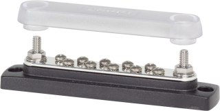 Szyna zbiorcza Blue Sea 150 A, 10 przyłączy, z osłoną - BS2300