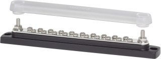 Szyna zbiorcza Blue Sea 150 A, 20 przyłączy, z osłoną - BS2312