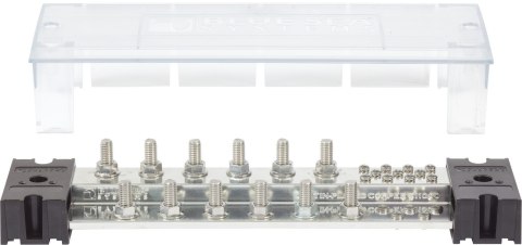 Szyna zbiorcza Blue Sea PowerBar 1000 A, 12 przyłączy, z osłoną - BS1991