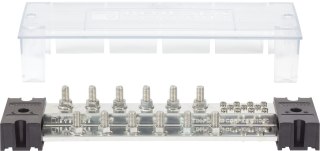 Szyna zbiorcza Blue Sea PowerBar 1000 A, 12 przyłączy, z osłoną - BS1993