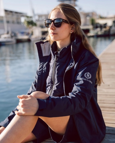 Henri Lloyd Women’s Cool Breeze Jacket Navy Blue – damska kurtka żeglarska z podszewką mikropolarową